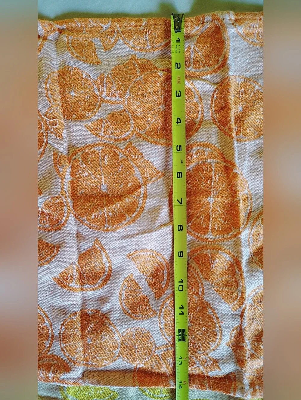 🍋 NWT Gold Coast Citrus Mixed Linen Lot: 7 PC - 100% Cotton🍋